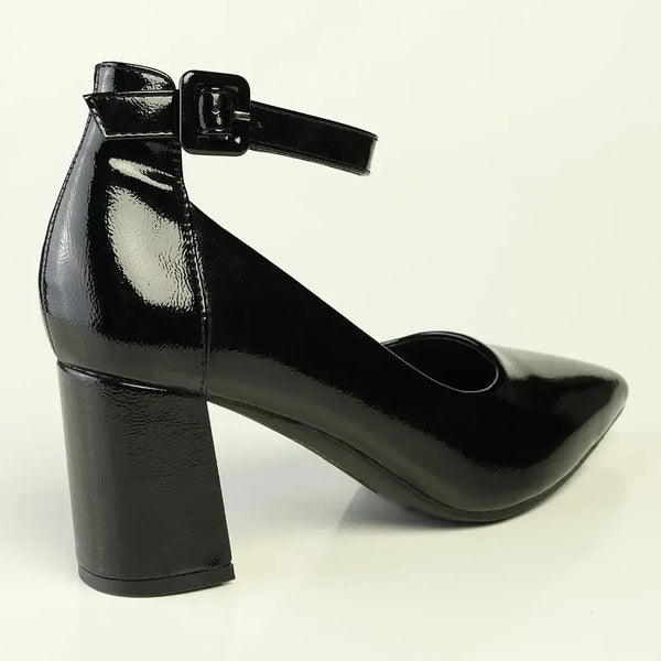 Madison Diana Court - Black Patent
