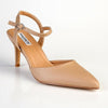 Madison Dina 2 Slingback With Ankle Tie - Nude-Madison Heart of New York-Buy shoes online