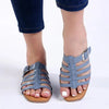 Madison Dodos 5 Strippie Flat Sandal - Blue