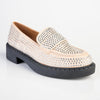 Madison Earthia Fully Studded Slip On - Nude-Madison Heart of New York-Buy shoes online