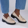 Madison Earthia Fully Studded Slip On - Nude-Madison Heart of New York-Buy shoes online