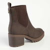 Madison Ella Chunky Ankle Boot - Chocolate-Madison Heart of New York-Buy shoes online