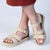 Madison Espadrille Sandal - Nude