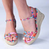 Madison Espadrille Wedge - Floral