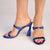 Madison Everly Double Strap Heel - Blue-Madison Heart of New York-Buy shoes online