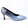 Madison Faded Fashion Court Heel - Petrol Blue