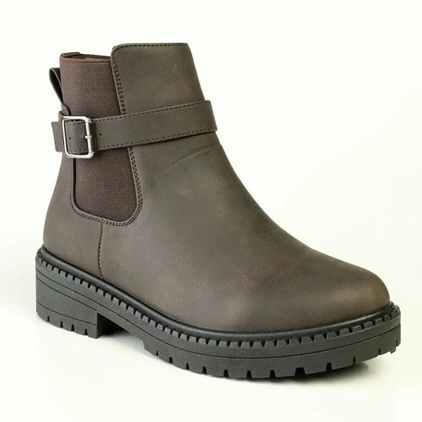 Madison Fashion Gusset Boot - Tan