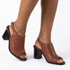 Madison Fashion Heel - Tan