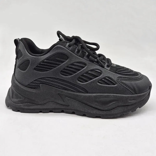 Madison Fashion Sneaker - Black Mono