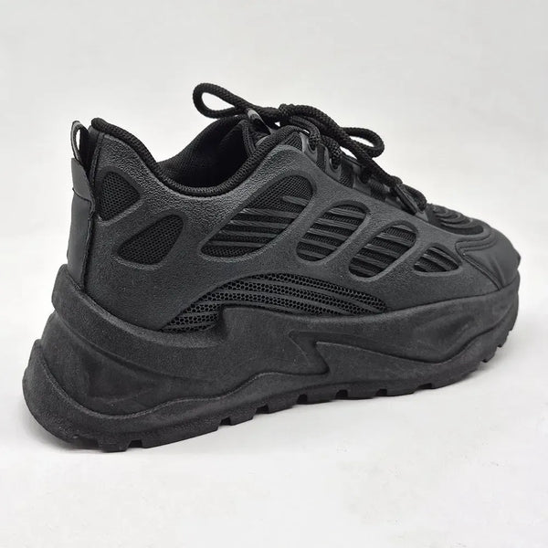 Madison Fashion Sneaker - Black Mono