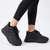 Madison Fashion Sneaker - Black Mono