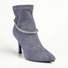 Madison Faune Chelsea HourGlass Heel Boot -Grey-Madison Heart of New York-Buy shoes online