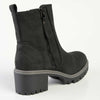 Madison Florence Suede Side Zip Boot - Black-Madison Heart of New York-Buy shoes online