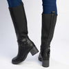 Madison Gabriella Long Boots - Black-Madison Heart of New York-Buy shoes online