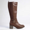 Madison Gabriella Long Boots - Chocolate-Madison Heart of New York-Buy shoes online