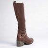 Madison Gabriella Long Boots - Chocolate-Madison Heart of New York-Buy shoes online