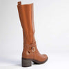 Madison Gabriella Long Boots - Tan-Madison Heart of New York-Buy shoes online