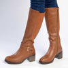 Madison Gabriella Long Boots - Tan-Madison Heart of New York-Buy shoes online