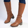 Madison Gabriella Long Boots - Tan-Madison Heart of New York-Buy shoes online