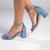 Madison Galia Heel - Denim Blue-Madison Heart of New York-Buy shoes online