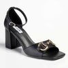 Madison Galilee Block Heel - Black-Madison Heart of New York-Buy shoes online