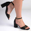 Madison Galilee Block Heel - Black-Madison Heart of New York-Buy shoes online