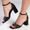 Madison Galilee Block Heel - Black-Madison Heart of New York-Buy shoes online