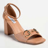 Madison Galilee Block Heel - Dark Nude-Madison Heart of New York-Buy shoes online