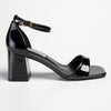 Madison Garbi Ankle Strap Sandal - Black-Madison Heart of New York-Buy shoes online