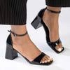 Madison Garbi Ankle Strap Sandal - Black-Madison Heart of New York-Buy shoes online