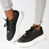 Madison Gaze Ladies Fashion Sneaker - Black
