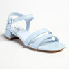 Madison Gentry Vamp Strap Sandal - Blue-Madison Heart of New York-Buy shoes online