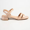 Madison Gentry Vamp Strap Sandal - Nude-Madison Heart of New York-Buy shoes online