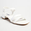 Madison Gentry Vamp Strap Sandal - White-Madison Heart of New York-Buy shoes online