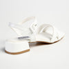 Madison Gentry Vamp Strap Sandal - White-Madison Heart of New York-Buy shoes online