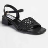 Madison Georgia Ankle Strap Sandal - Black-Madison Heart of New York-Buy shoes online