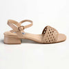 Madison Georgia Ankle Strap Sandal - Nude-Madison Heart of New York-Buy shoes online