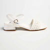 Madison Georgia Ankle Strap Sandal - White-Madison Heart of New York-Buy shoes online