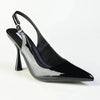 Madison Geraldine Hour-Glass Heel - Black