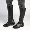 Madison Gina Long Boot With Gusset - Black-Madison Heart of New York-Buy shoes online