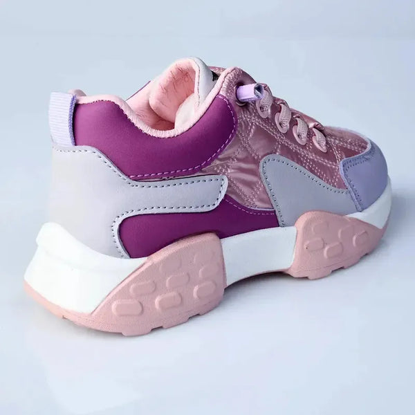 Madison Girls Nylon Sneaker - Purple Multi
