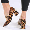 Madison Glinda Twin Buckle Mary Jane - Leopard