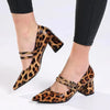 Madison Glinda Twin Buckle Mary Jane - Leopard