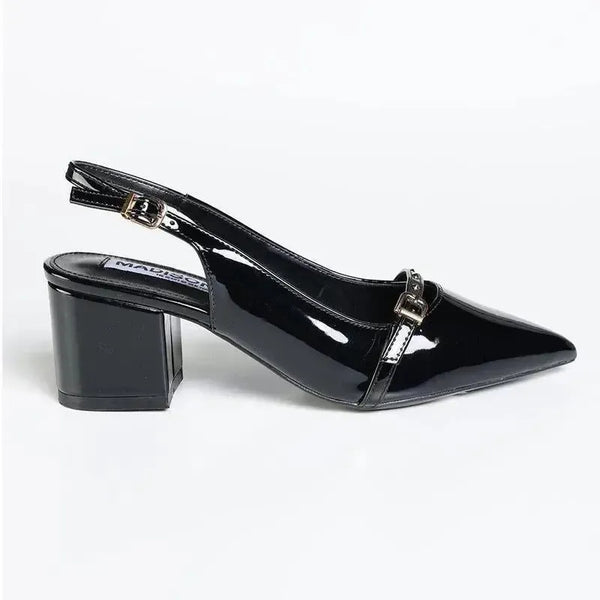 Madison Goddess Slingback - Black