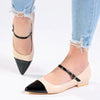 Madison Grayson Heel Pump - Black/ Off White