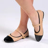 Madison Griselda Mary Jane Pump - Black/ Nude