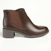 Madison Gusset Chelsea Ankle Boot - Chocolate-Madison Heart of New York-Buy shoes online