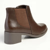 Madison Gusset Chelsea Ankle Boot - Chocolate-Madison Heart of New York-Buy shoes online