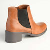 Madison Gusset Fanny Ankle Boot - Tan-Madison Heart of New York-Buy shoes online