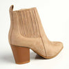 Madison Gusset Fiona Ankle Boot - Taupe-Madison Heart of New York-Buy shoes online